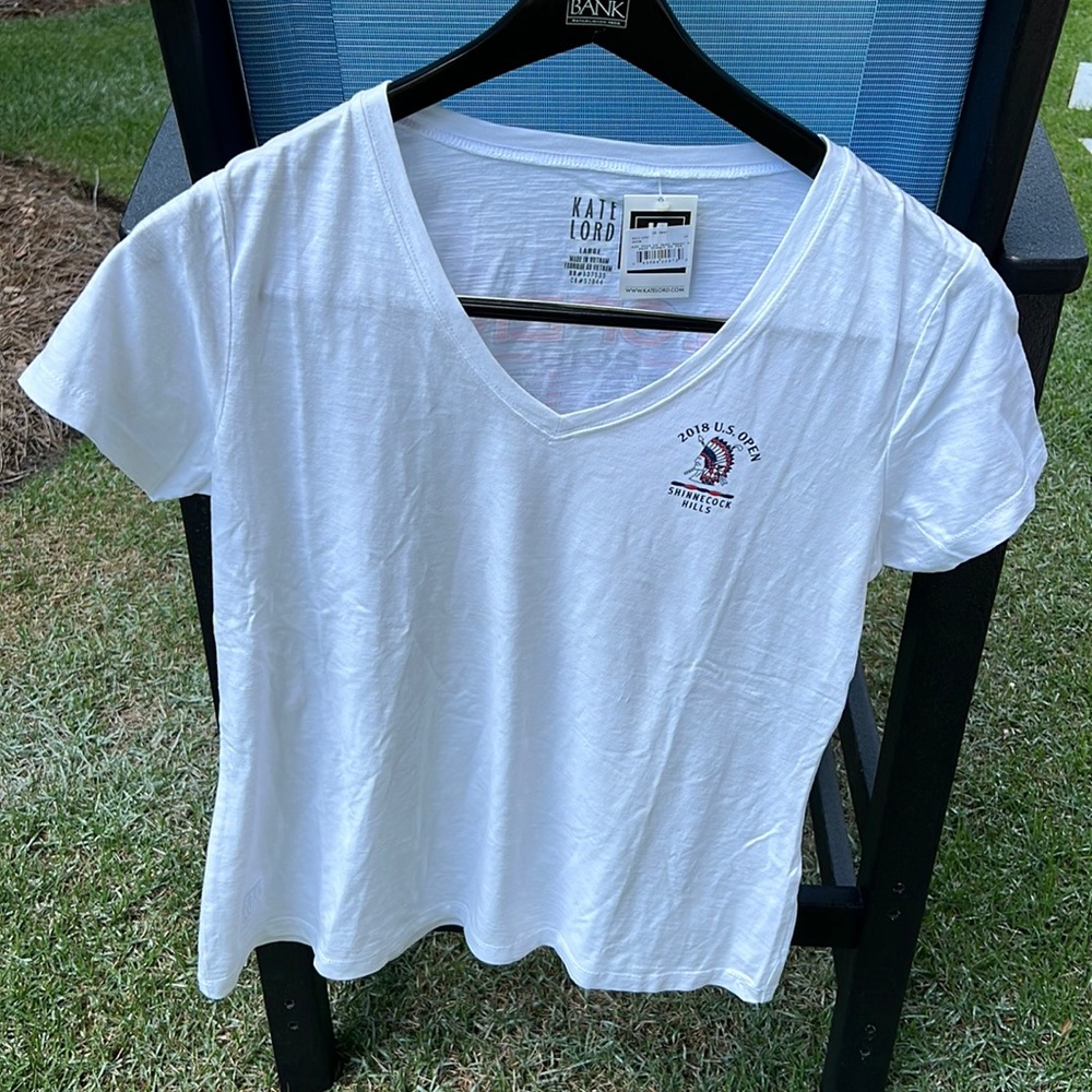 Kate Lord tshirt 2018 US Open Shinnecock Hills NWT size Large